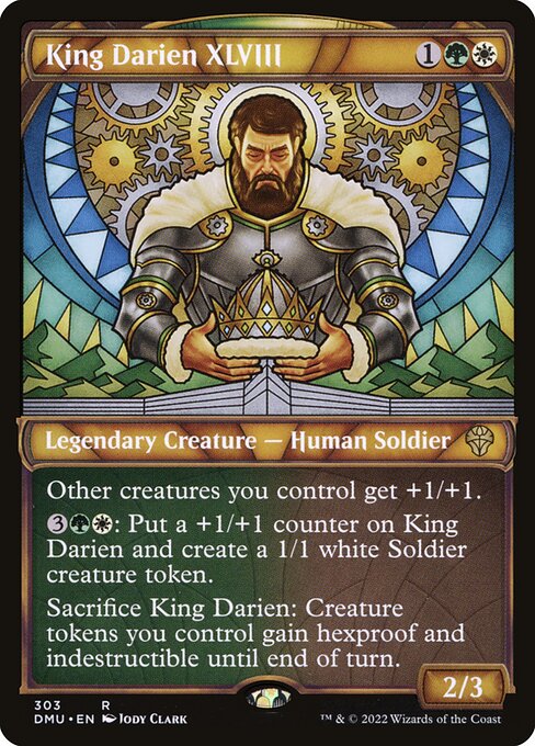 [Foil] DMU 303 King Darien XLVIII (Showcase) R