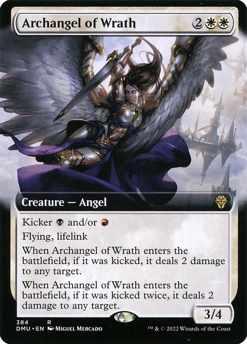 DMU 384 Archangel of Wrath (Extended Art) R