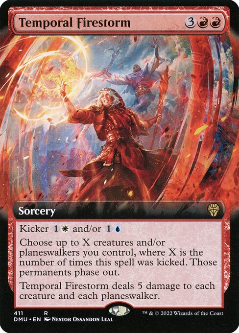 DMU 411 Temporal Firestorm (Extended Art) R