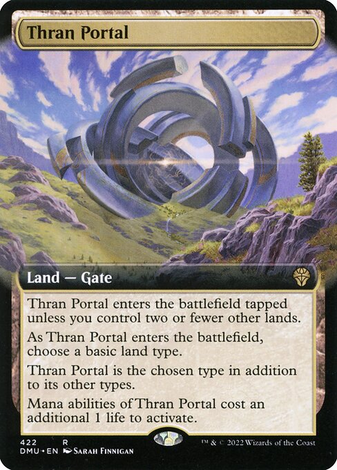 [Foil] DMU 422 Thran Portal (Extended Art) R