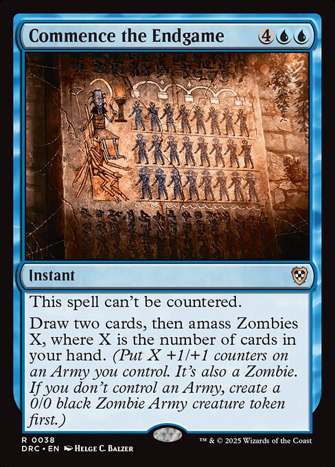 DRC 038 Commence the Endgame R