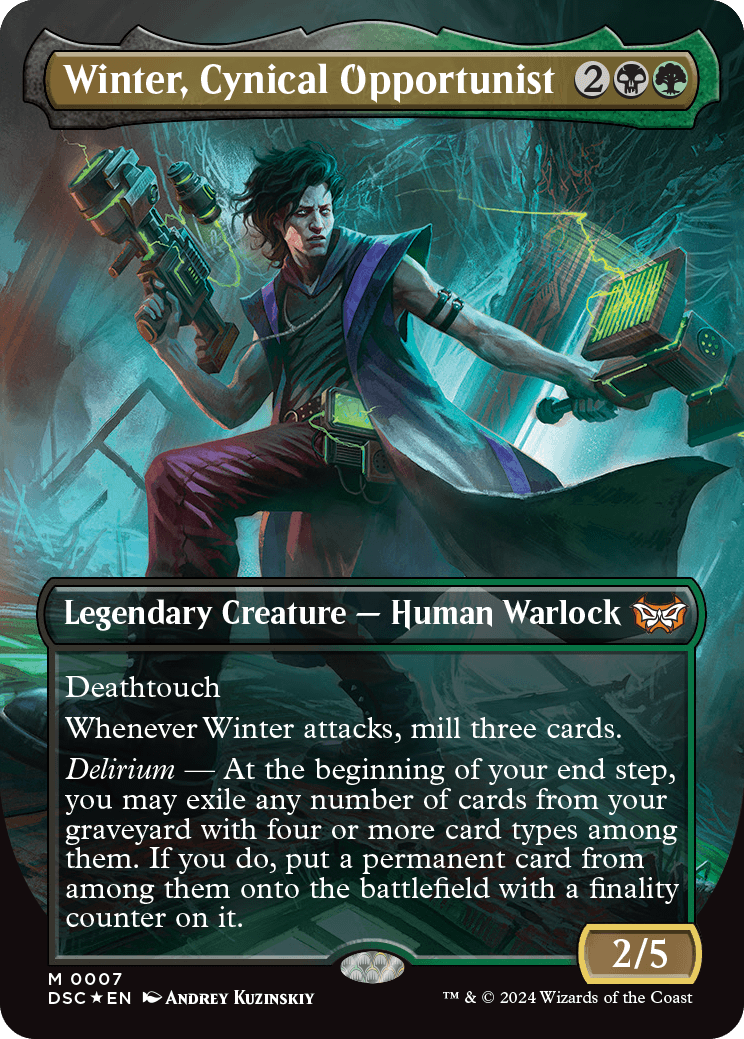 DSC 007 Winter, Cynical Opportunist (0007 - Borderless) M