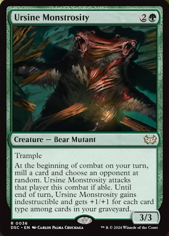 DSC 036 Ursine Monstrosity R