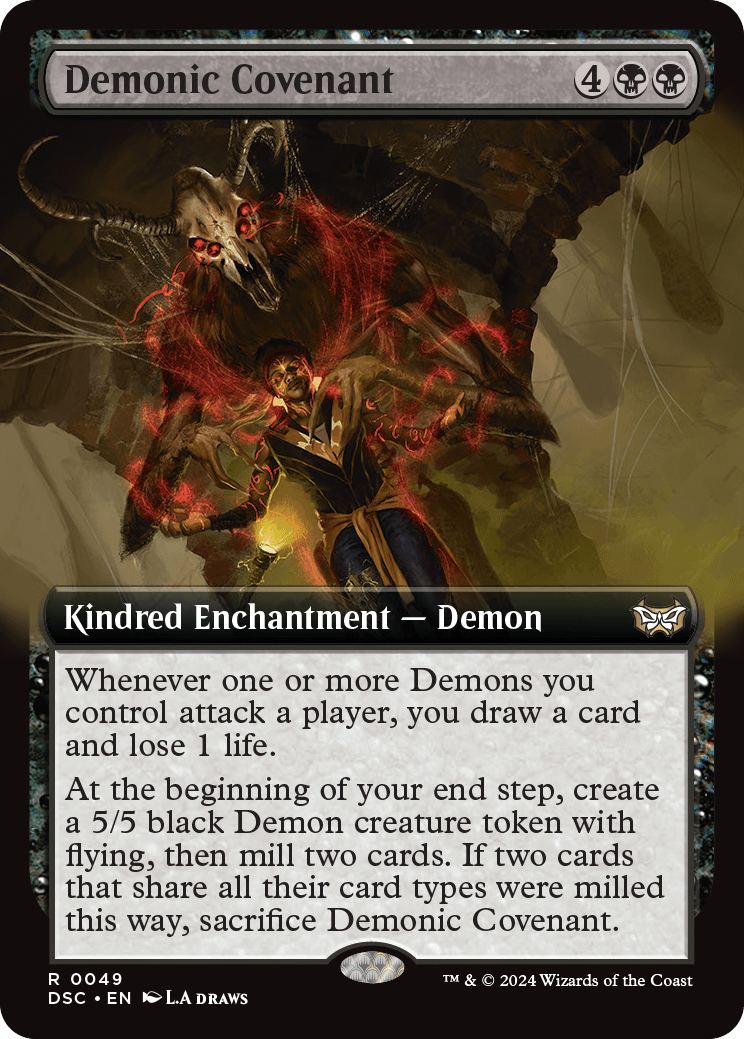 DSC 049 Demonic Covenant (0049 - Extended Art) R