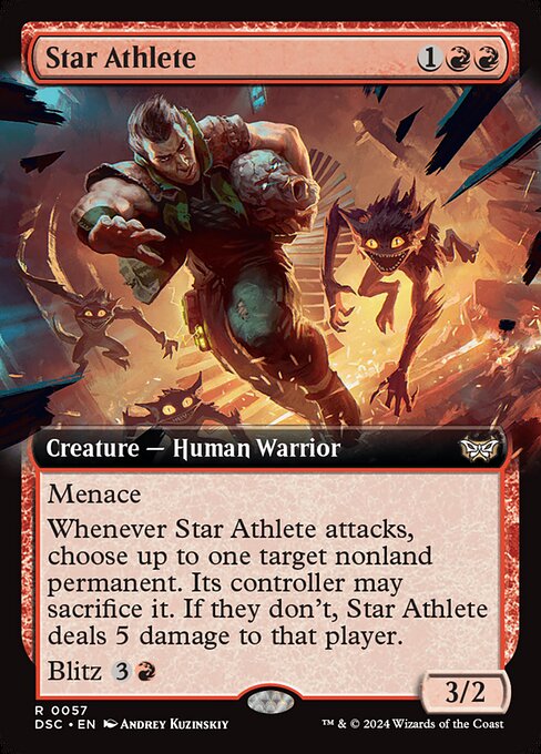DSC 057 Star Athlete (0057 - Extended Art) R