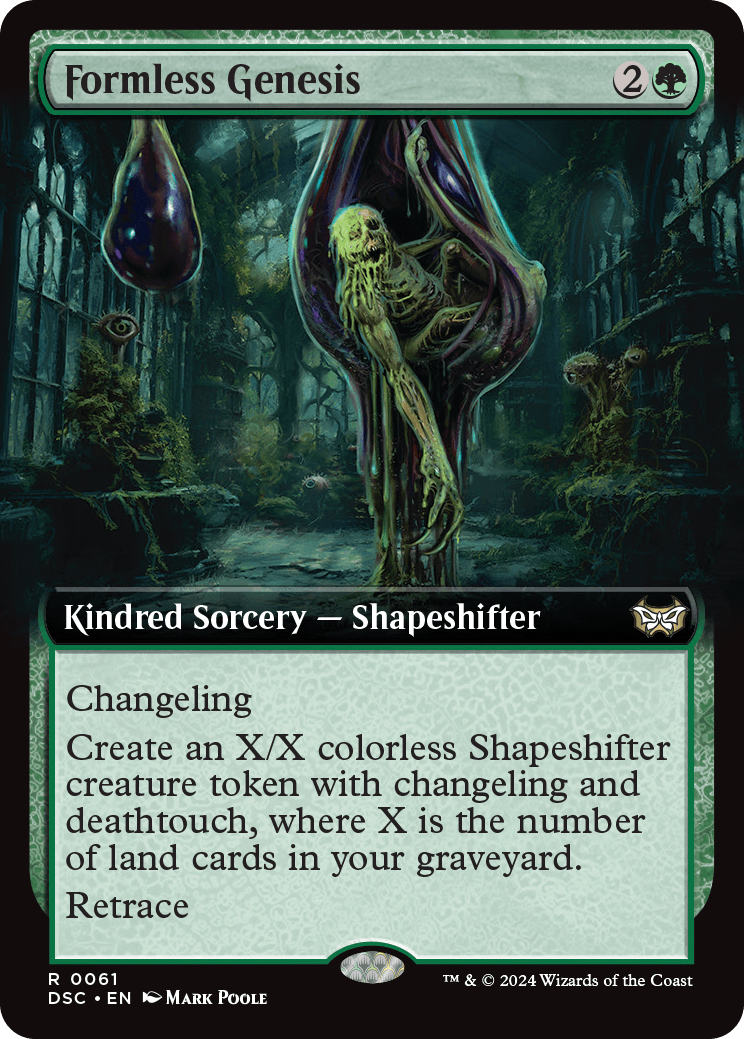 DSC 061 Formless Genesis (0061 - Extended Art) R