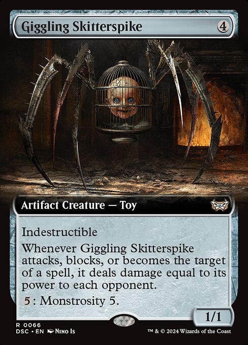 DSC 066 Giggling Skitterspike (0066 - Extended Art) R