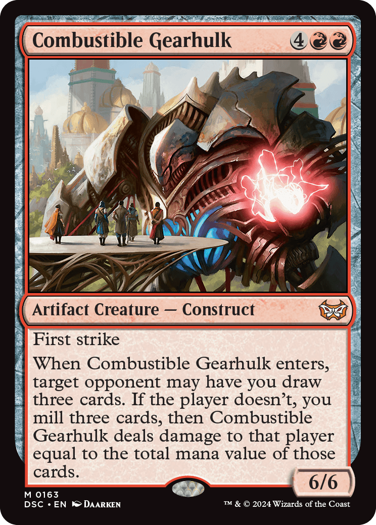 DSC 163 Combustible Gearhulk M