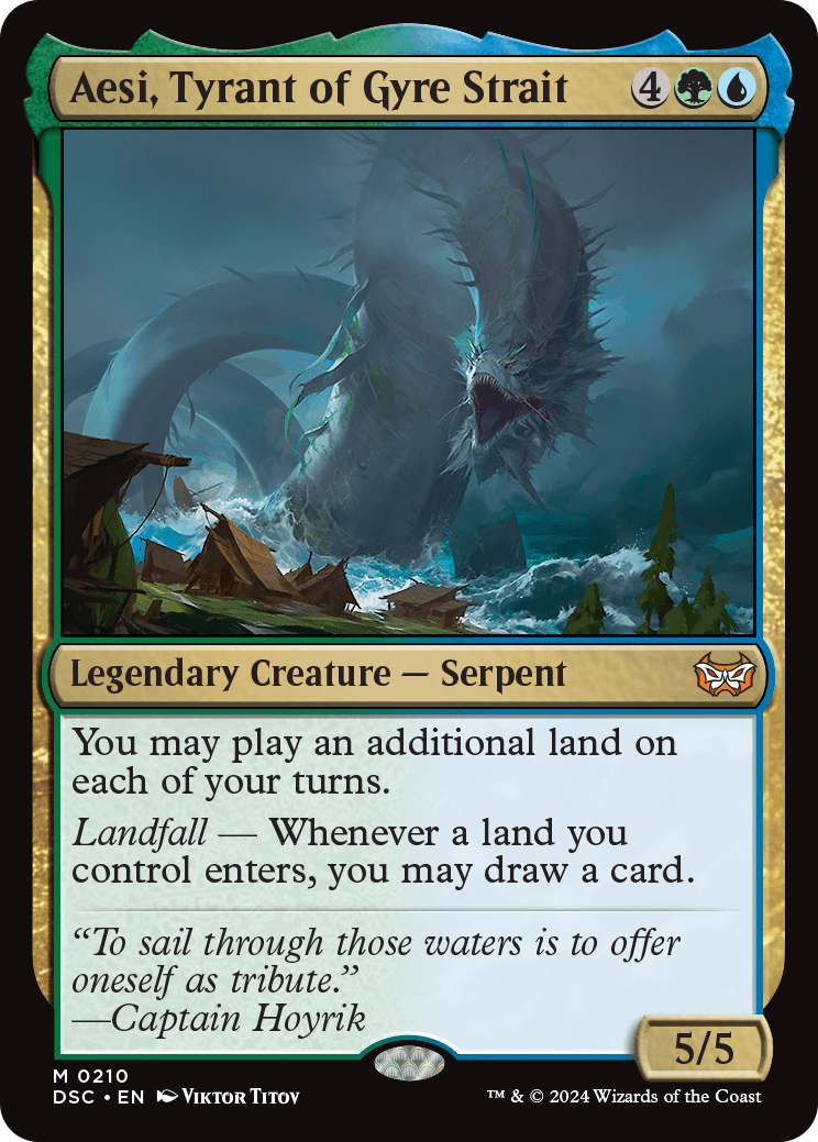 DSC 210 Aesi, Tyrant of Gyre Strait M