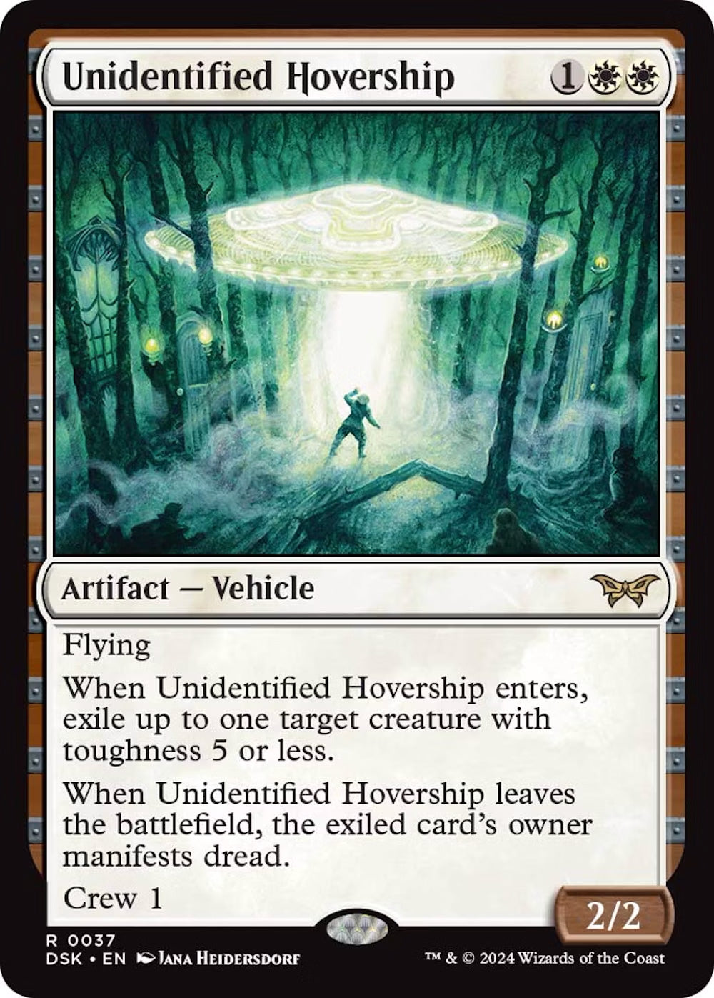 DSK 037 Unidentified Hovership R