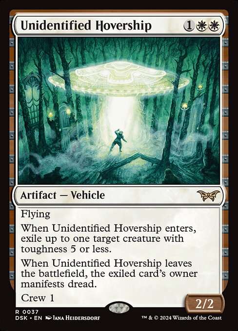 [Foil] DSK 037 Unidentified Hovership R
