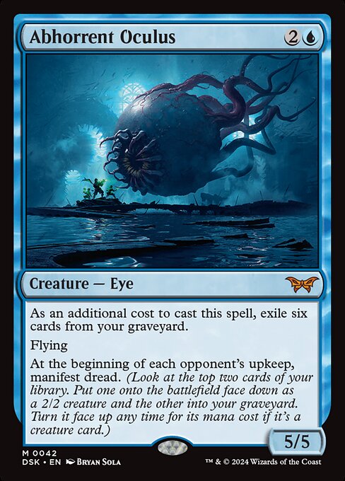 [Foil] DSK 042 Abhorrent Oculus M
