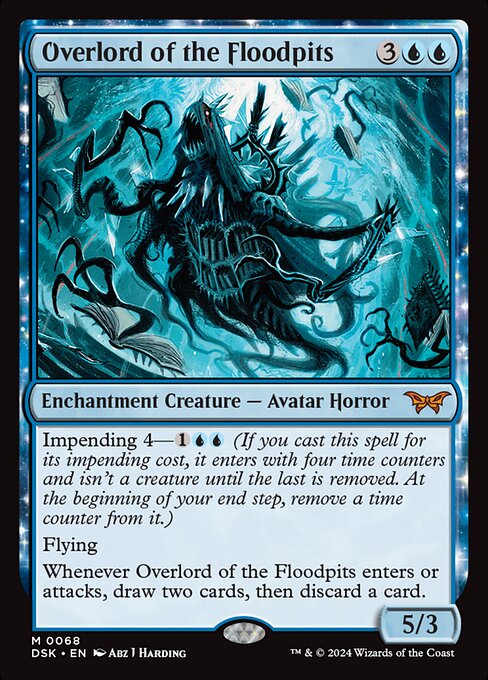 [Foil] DSK 068 Overlord of the Floodpits M