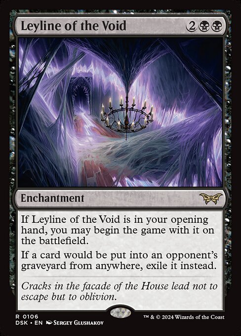[Foil] DSK 106 Leyline of the Void R