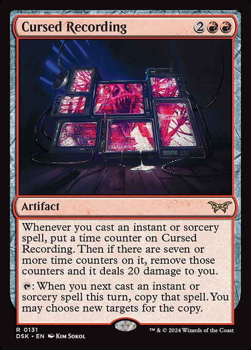 [Foil] DSK 131 Cursed Recording (0131) R