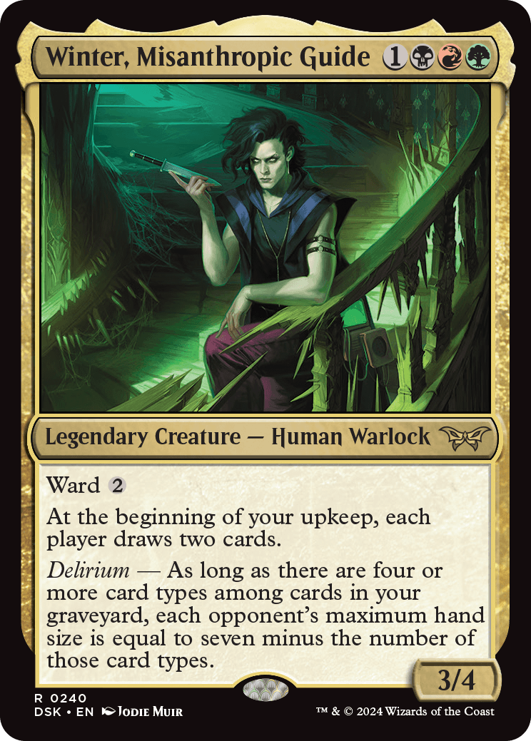 DSK 240 Winter, Misanthropic Guide R