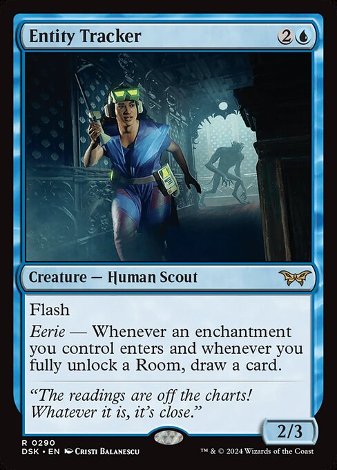 [Foil] DSK 290 Entity Tracker (0290 - Lurking Evil) R