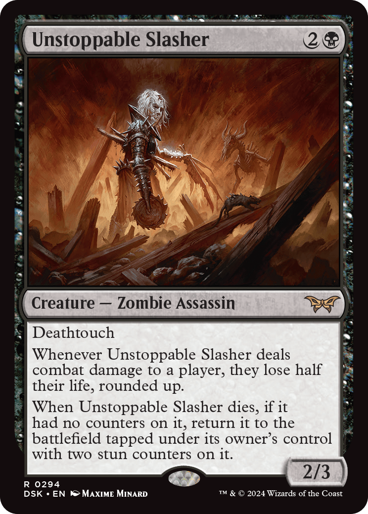 DSK 294 Unstoppable Slasher (0294 - Lurking Evil) R