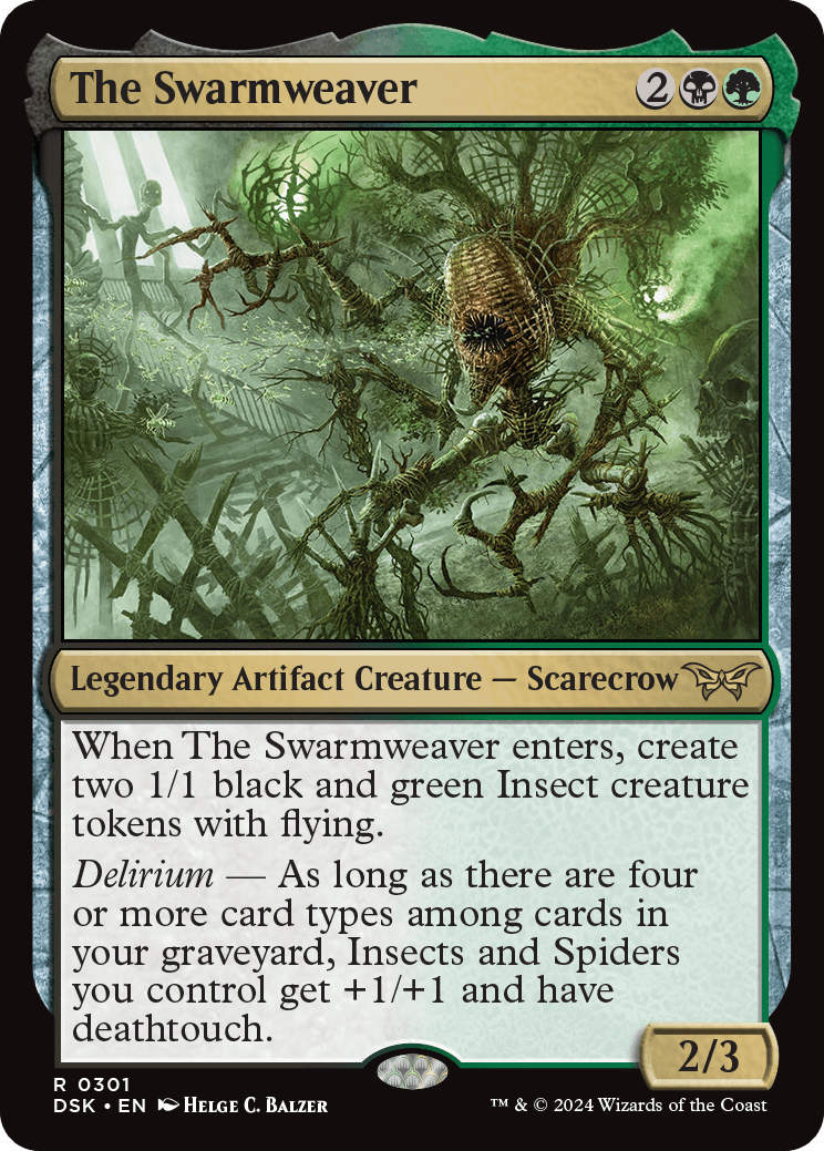 DSK 301 The Swarmweaver (0301 - Lurking Evil) R