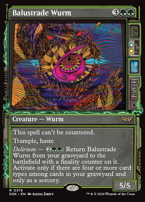 [Foil] DSK 319 Balustrade Wurm (0319 - Showcase) R