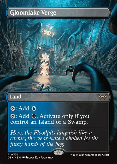 [Foil] DSK 331 Gloomlake Verge (0331 - Borderless) R