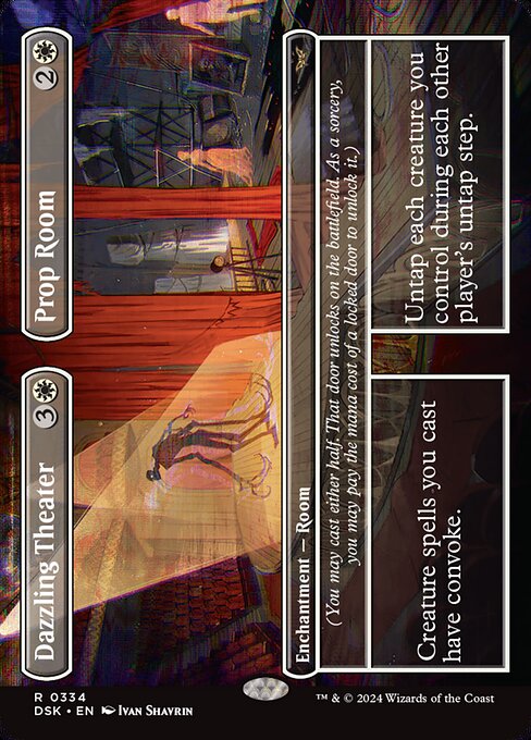 [Foil] DSK 334 Dazzling Theater // Prop Room (0334 - Borderless) R