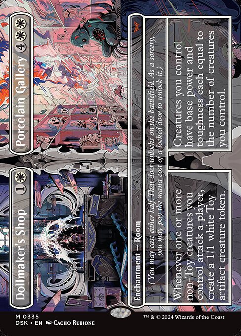 DSK 335 Dollmaker's Shop // Porcelain Gallery (0335 - Borderless) M