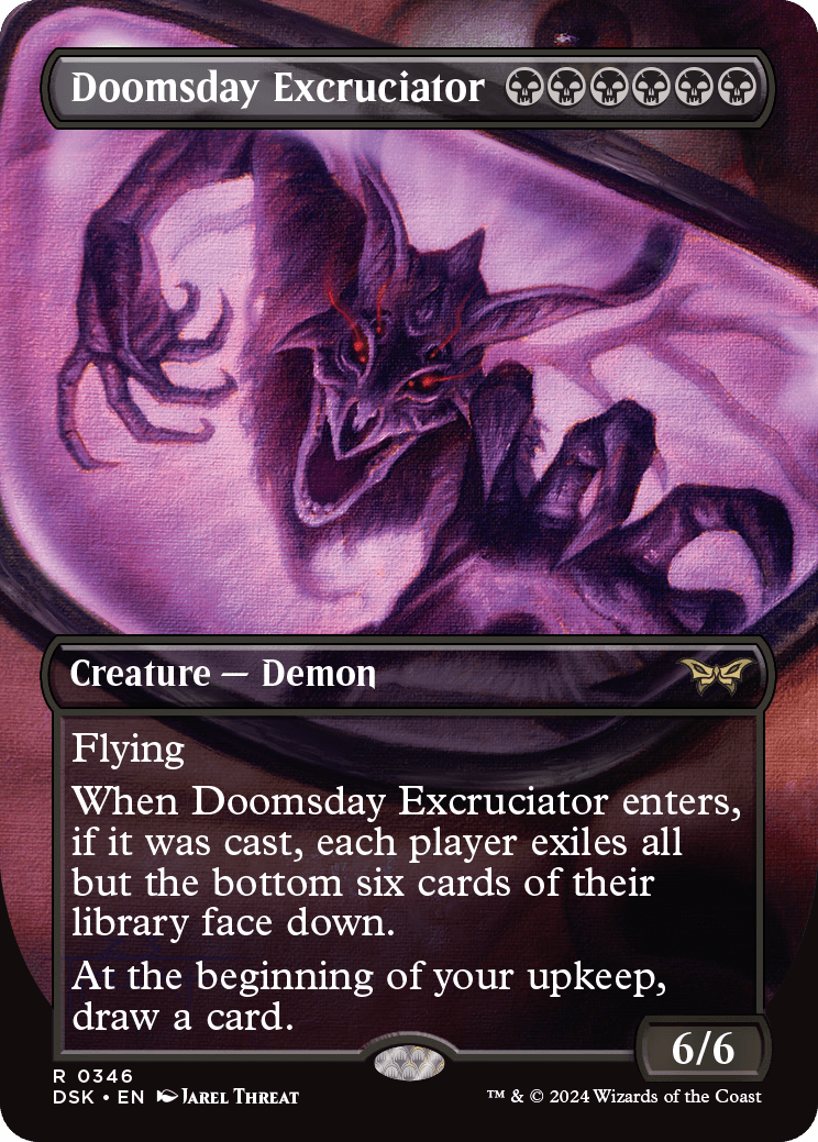 DSK 346 Doomsday Excruciator (0346 - Borderless Mirror Monster) R