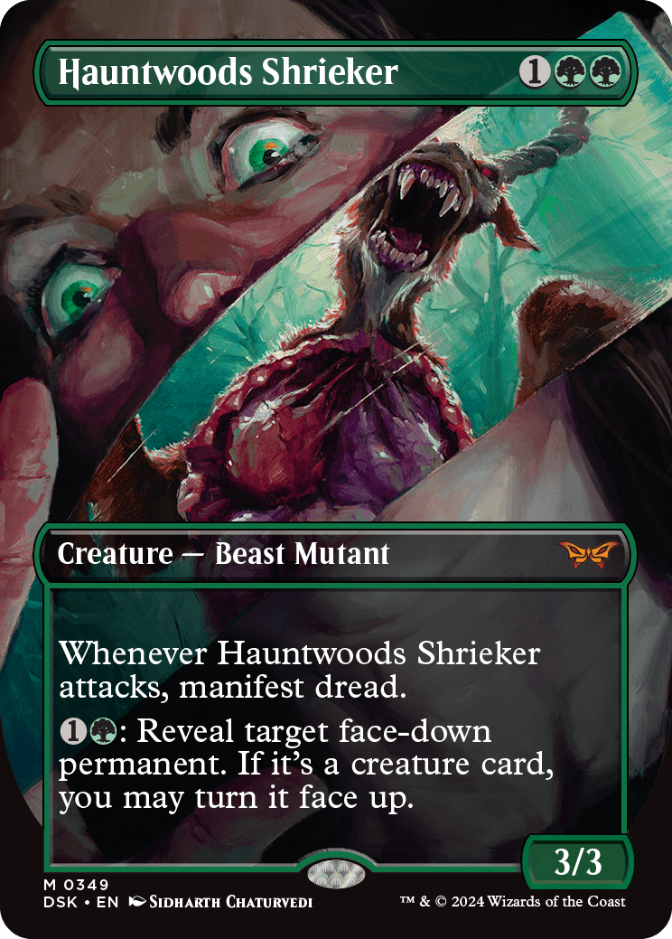 DSK 349 Hauntwoods Shrieker (0349 - Borderless Mirror Monster) M