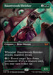 [Foil] DSK 349 Hauntwoods Shrieker (0349 - Borderless Mirror Monster) M
