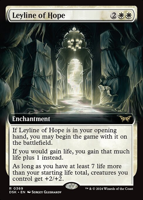 [Foil] DSK 369 Leyline of Hope (0369 - Extended Art) R