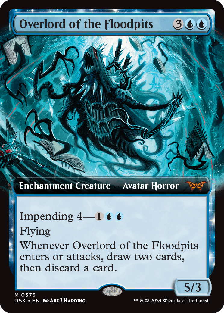 DSK 373 Overlord of the Floodpits (0373 - Extended Art) M
