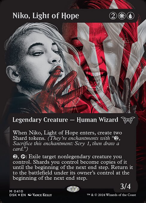 [Foil] DSK 410 Niko, Light of Hope (0410 - Textured Foil Double Exposure) M