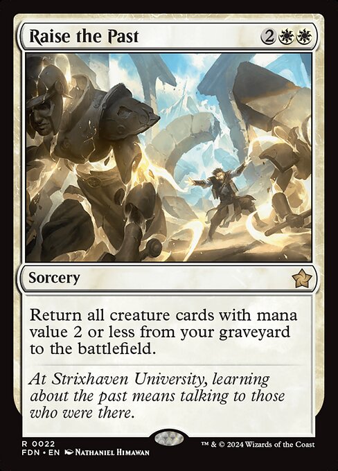 [Foil] FDN 022 Raise the Past R