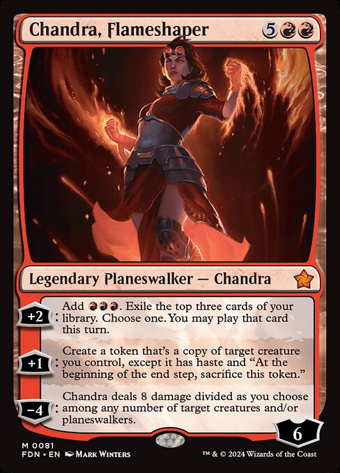 [Foil] FDN 081 Chandra, Flameshaper M