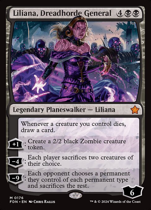 [Foil] FDN 176 Liliana, Dreadhorde General M