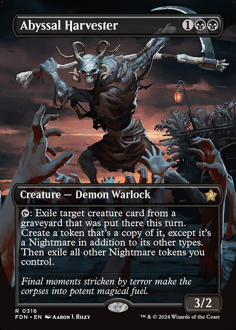 FDN 316 Abyssal Harvester (0316 - Borderless) R