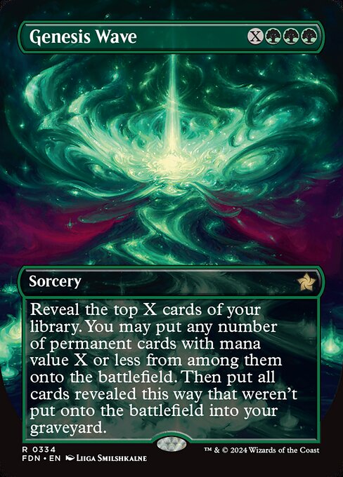 FDN 334 Genesis Wave (0334 - Borderless) R