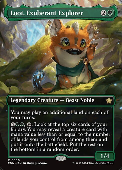FDN 336 Loot, Exuberant Explorer (0336 - Borderless) R