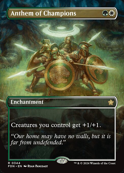 FDN 344 Anthem of Champions (0344 - Borderless) R