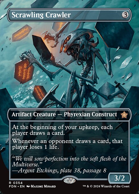 FDN 354 Scrawling Crawler (0354 - Borderless) R