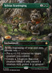 [Foil] FDN 403 Sylvan Scavenging (0403 - Borderless Mana Foil) R