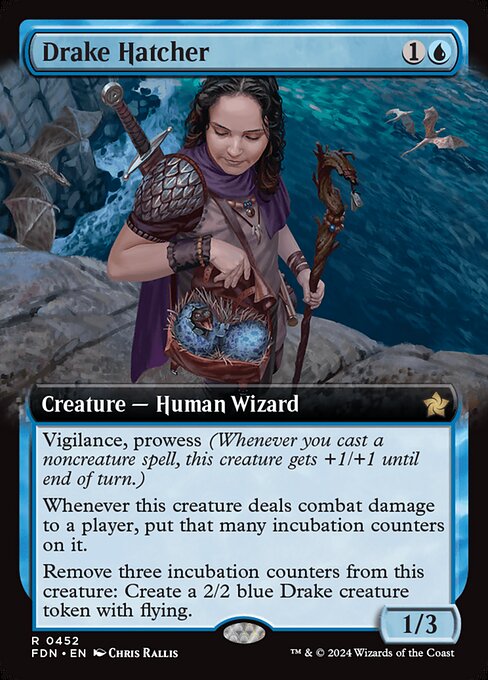 FDN 452 Drake Hatcher (0452 - Extended Art) R