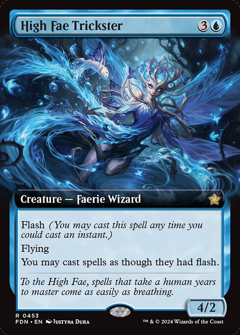 FDN 453 High Fae Trickster (0453 - Extended Art) R