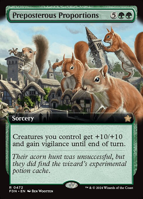 FDN 472 Preposterous Proportions (0472 - Extended Art) R