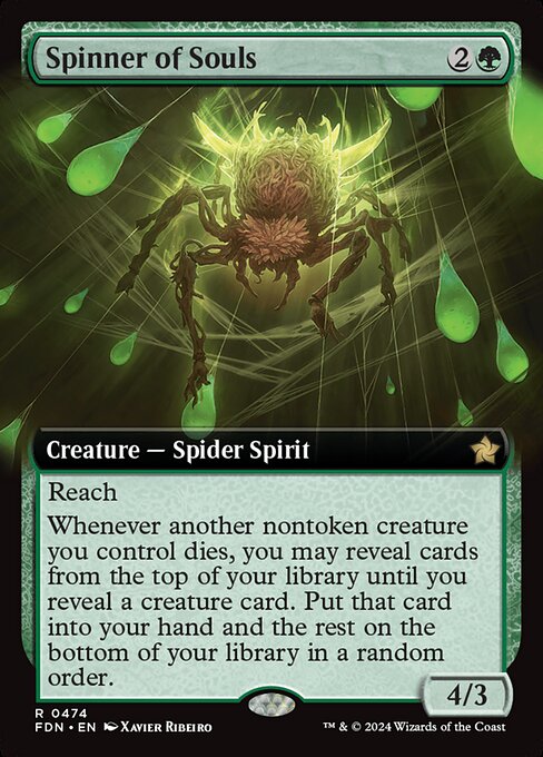 FDN 474 Spinner of Souls (0474 - Extended Art) R