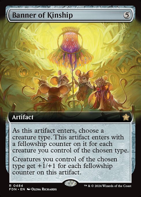 FDN 484 Banner of Kinship (0484 - Extended Art) R