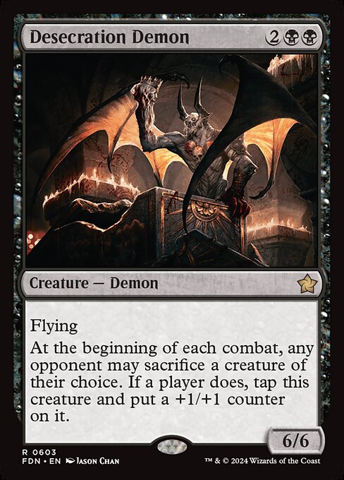 FDN 603 Desecration Demon R