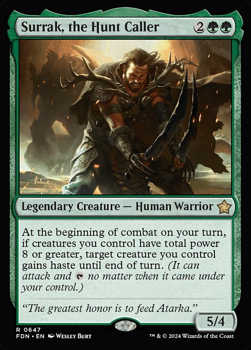 FDN 647 Surrak, the Hunt Caller R