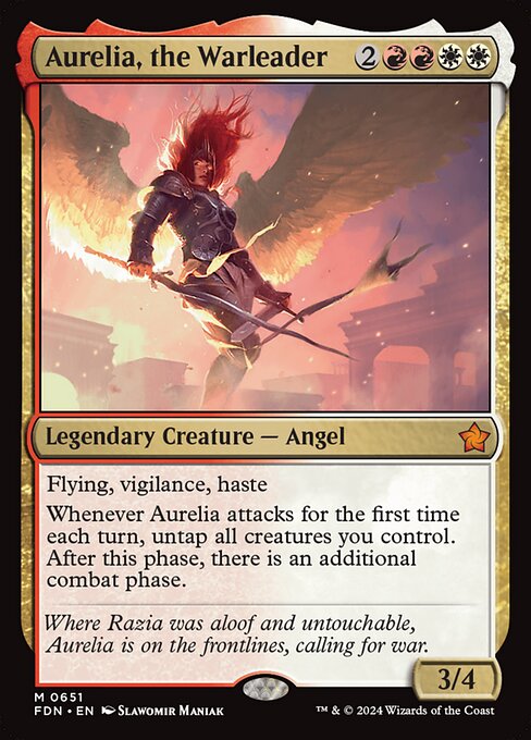 FDN 651 Aurelia, the Warleader M